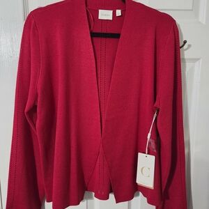 Cyrus Women's Vibrant Red Cardigan